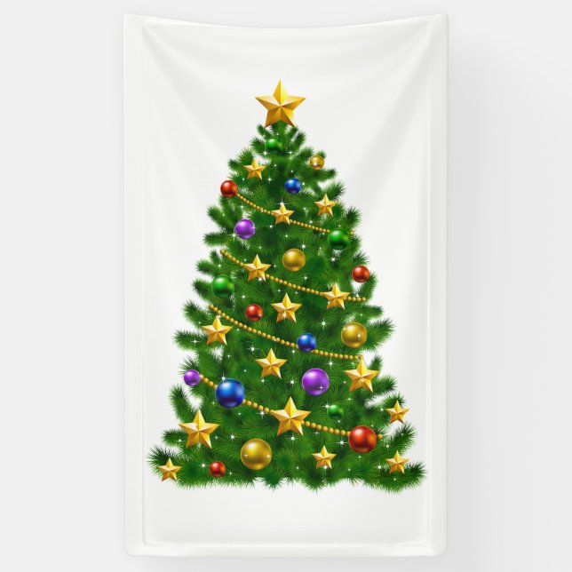Christmas Party Wall Banner (Vertical)