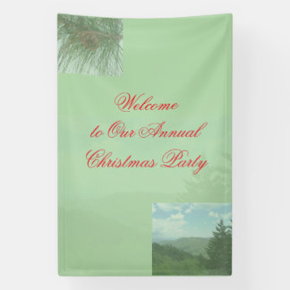 Christmas Party Welcome Sign