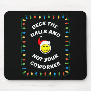 Christmas Party Workplace Funny Design  Mouse Mat