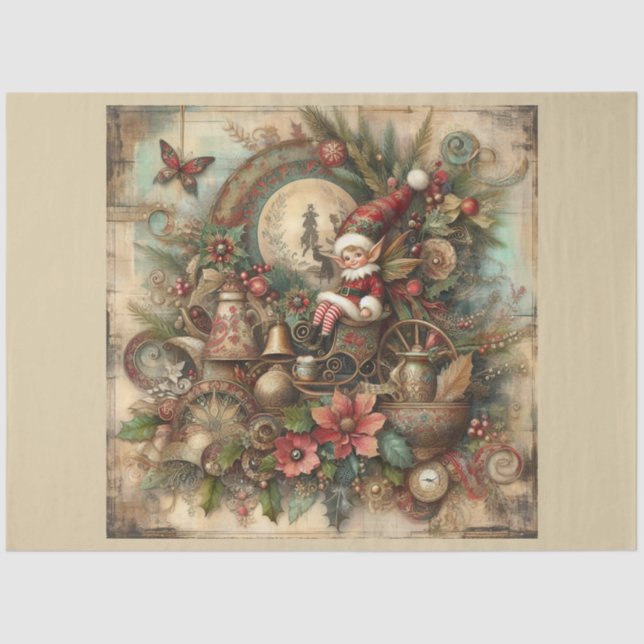 Christmas Past Design Series 17 Tissue Paper (Front)