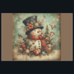 Christmas Past Design Series 3 Tissue Paper<br><div class="desc">Christmas Past Design Series.  The Tissue Paper Store for more Tissue Papers in many colours and designs
https://www.zazzle.com/store/tissue_paper_store/products</div>