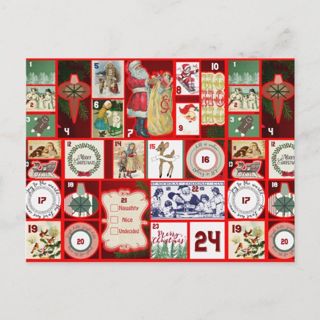 christmas past postcard (Front)