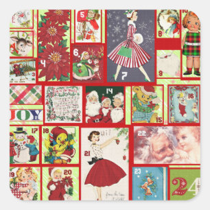 christmas past stickers