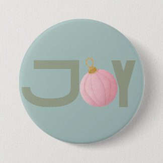 Christmas pastel button, modern vintage mix 7.5 cm round badge