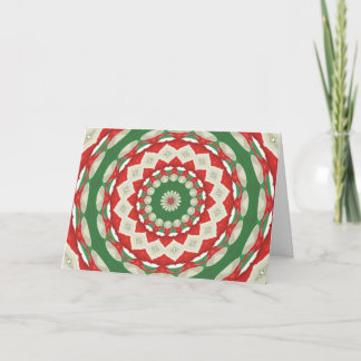 Christmas Patchwork Holiday Card