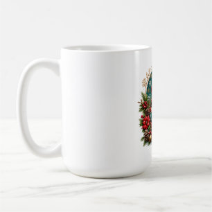 Christmas Patchwork Snowman Coffee Mug
