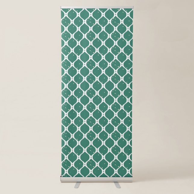 Christmas Pattern 119 Retractable Banner (Front)