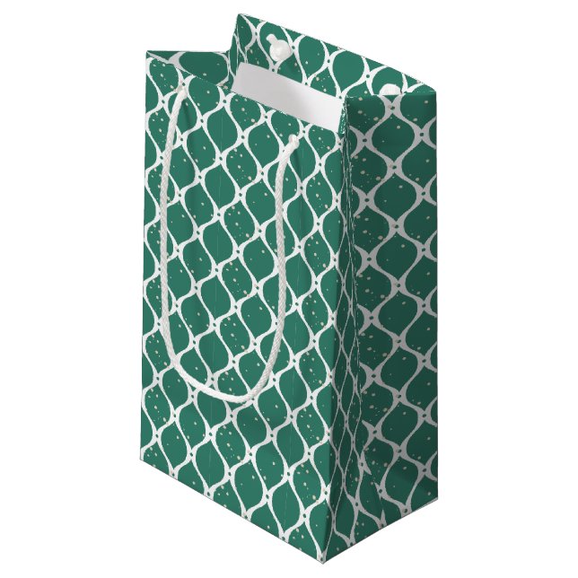 Christmas Pattern 119 Small Gift Bag (Front Angled)
