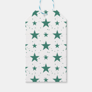 Christmas Pattern 123 Gift Tags