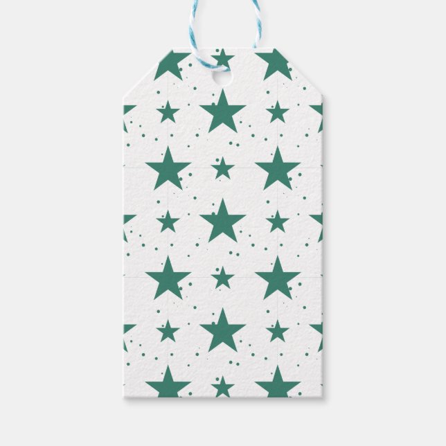 Christmas Pattern 123 Gift Tags (Front)