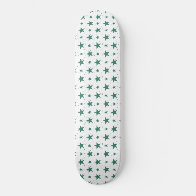Christmas Pattern 123 Skateboard (Front)