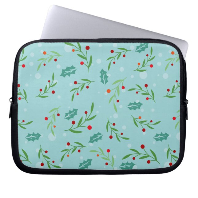 Christmas Pattern 126 Laptop Sleeve (Front)