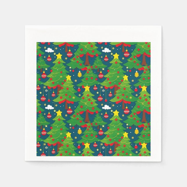 Christmas Pattern 2 - Paper Napkin (Front)