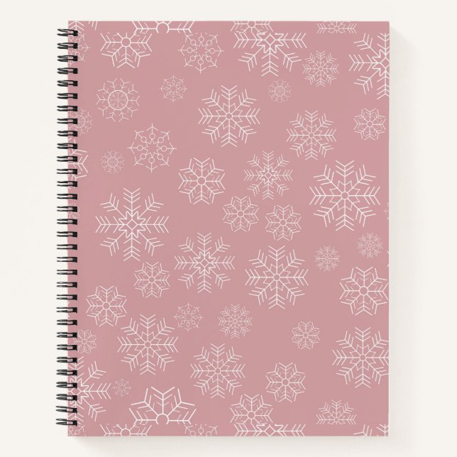 Christmas Pattern 34 Notebook (Front)