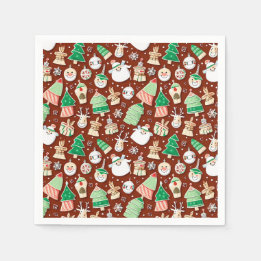 Christmas Pattern 7 - Paper napkins