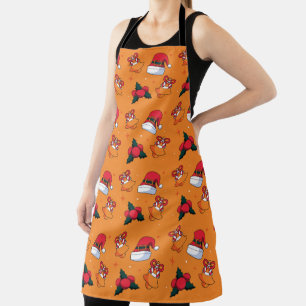 Christmas Pattern 90 Apron