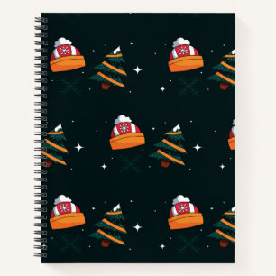 Christmas Pattern 91 Notebook