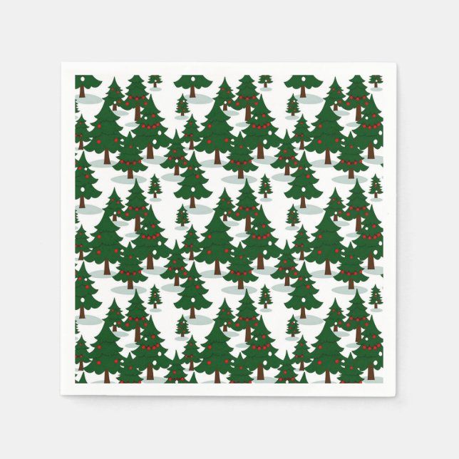 Christmas Pattern 9 - Paper Napkin (Front)