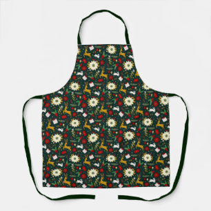 Christmas pattern    apron