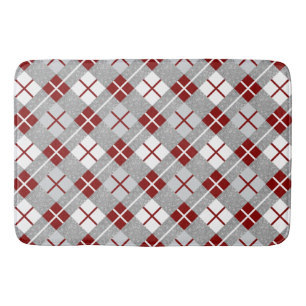 Christmas Pattern Bath Mat