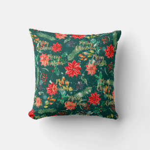 Christmas pattern cushion