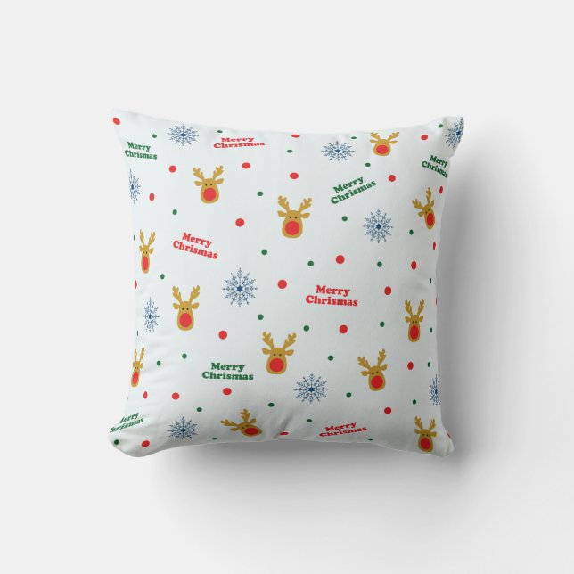 Christmas pattern cushion (Front)