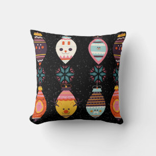 Christmas pattern cushion