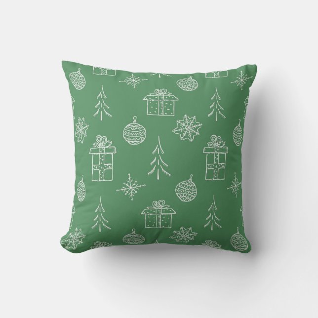 Christmas Pattern Cushion (Front)