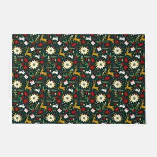 Christmas pattern    doormat
