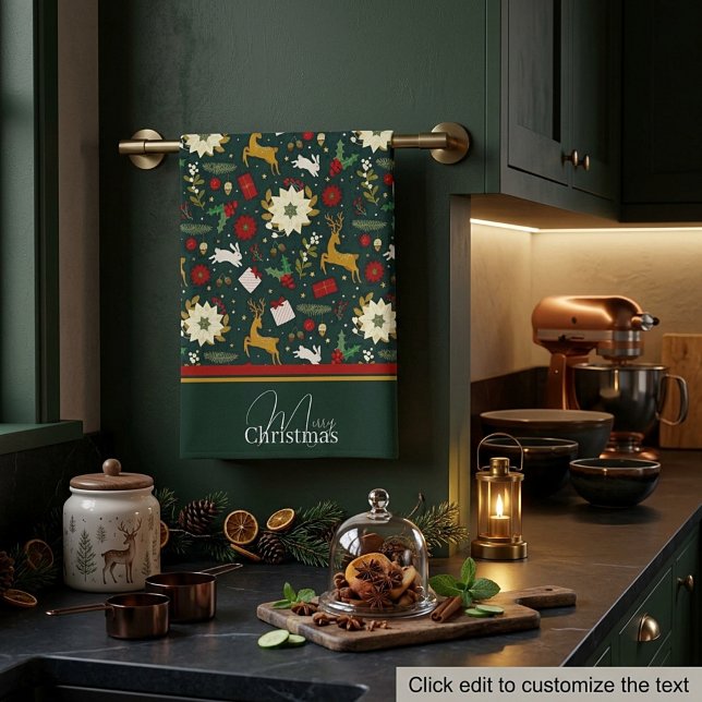 Christmas pattern    kitchen towel (Creator Uploaded)