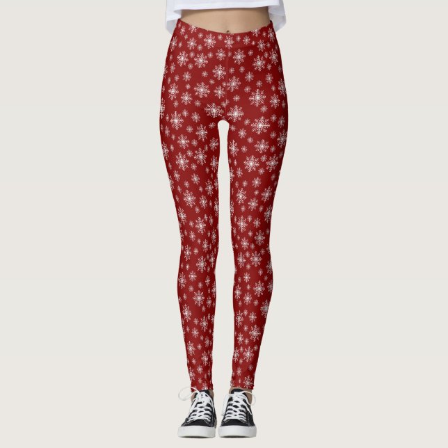 Christmas Pattern Leggings (Front)