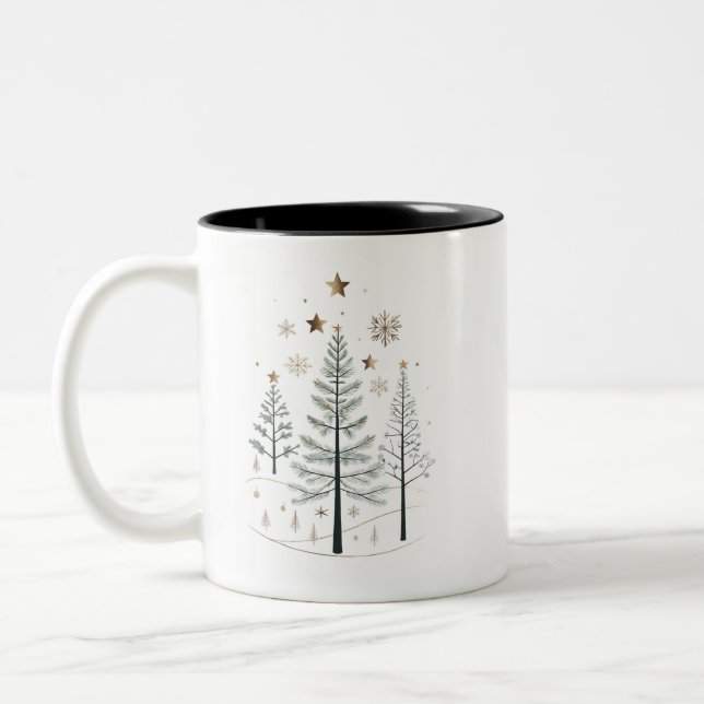 Christmas Pattern Mug (Left)