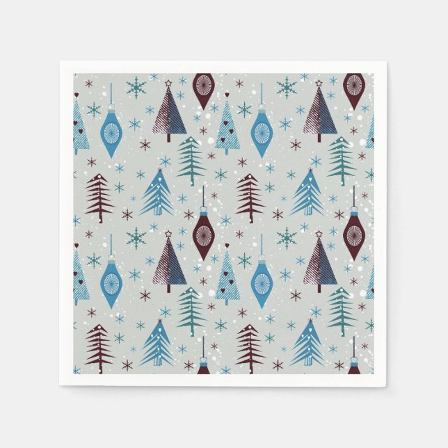 Christmas pattern. napkin (Front)