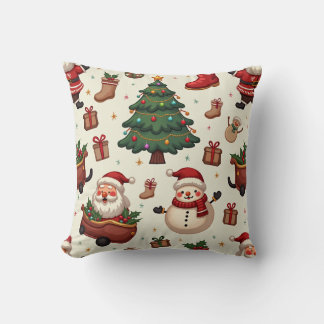  Christmas pattern pillow cushion