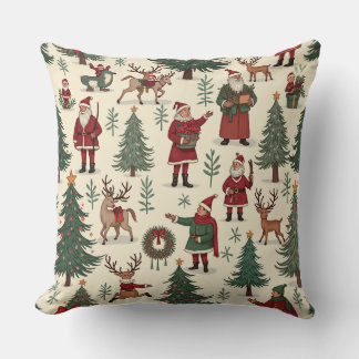 Christmas pattern pillow cushion