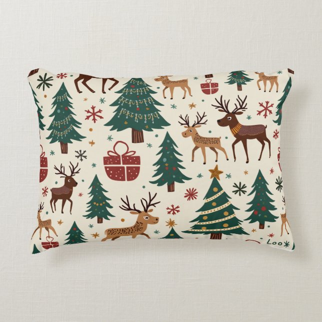 Christmas pattern pillows (Front)