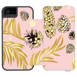 Christmas Pattern, Pine Snow 4 Incipio Watson™ iPhone 5 Wallet Case