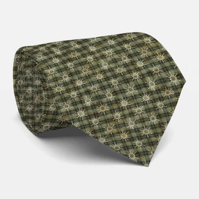 Christmas pattern tie (Rolled)