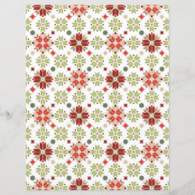 Christmas pattern with nordic snowflakes.