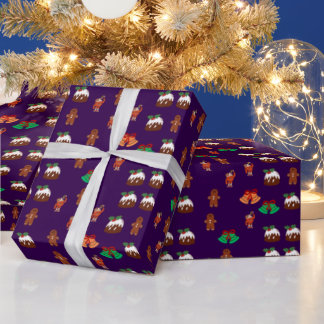 Christmas Pattern  Wrapping Paper
