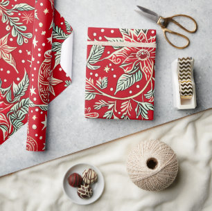 Christmas pattern wrapping paper