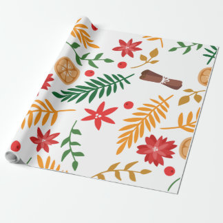 Christmas pattern  wrapping paper