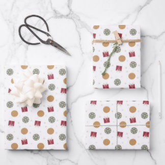 Christmas Pattern Wrapping Paper - Sheets