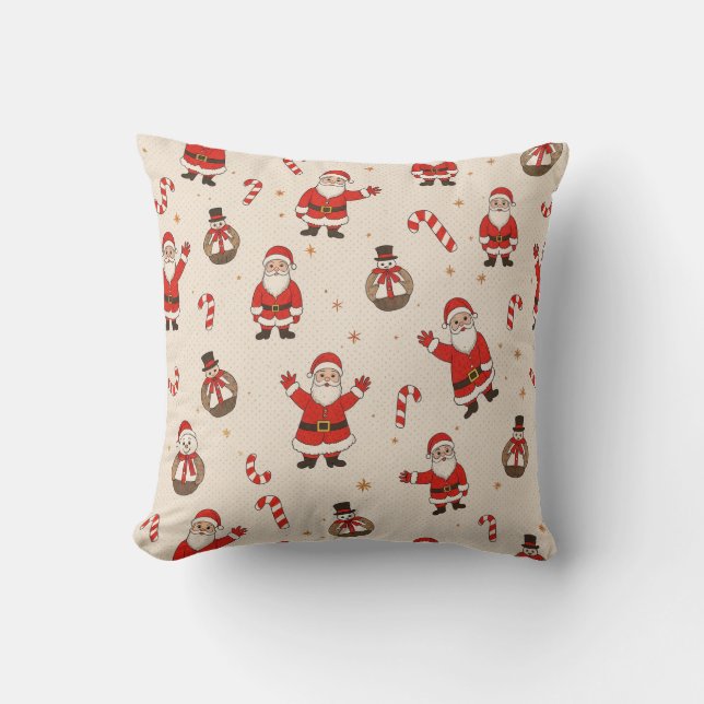 christmas patterns cushion (Front)