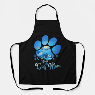 Christmas Paw Dog Mum Apron