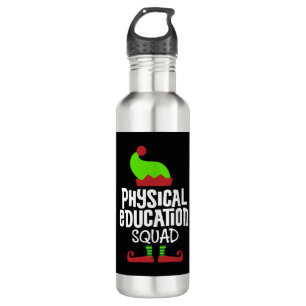Christmas PE Teacher-physical education  710 Ml Water Bottle