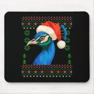 Christmas Pea Ugly Xmas Sweater  Mouse Mat