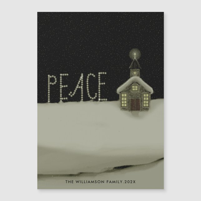 Christmas Peace Christmas Gift Cards (Front)