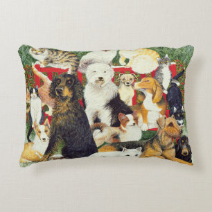 Christmas Peace Decorative Cushion