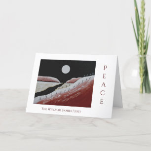 Christmas Peace Desert Southwest  Holiday Card